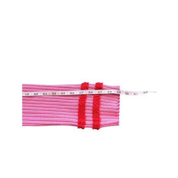 English Factory Pink Ribbed Sweater Women’s L – August Apparel - Picture 8 of 11